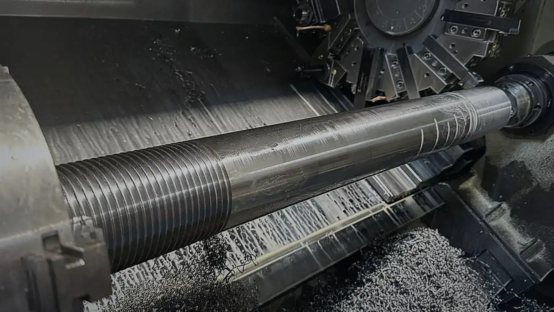 CNC lathe at HAGUE FASTENERS