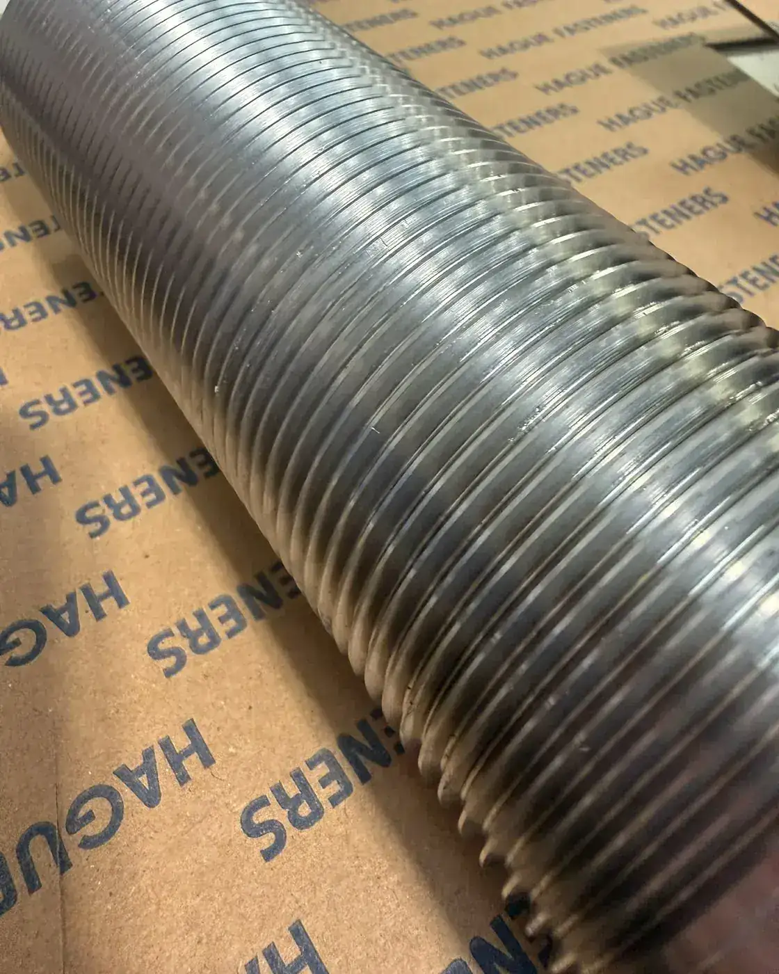 Precision threaded stud bar made by HAGUE FASTENERS