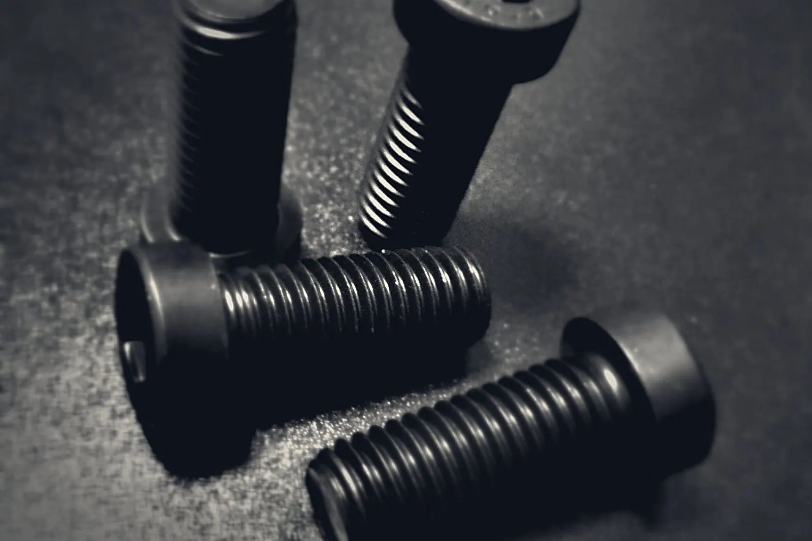 Black low head socket cap screws